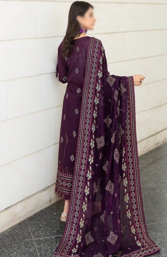 Johra Elysia Embroidered Lawn Collection 2024 - JH 884