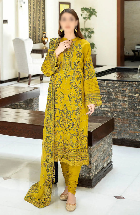 Johra Elysia Embroidered Lawn Collection 2024 - JH 889