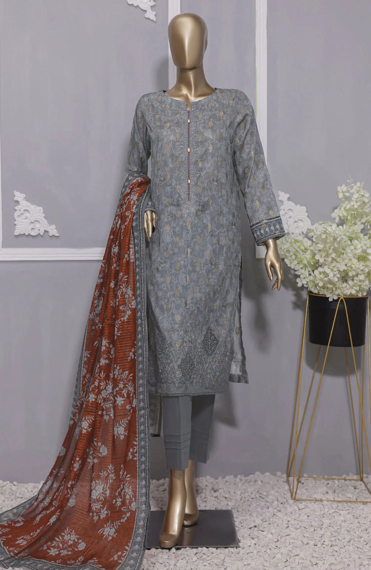 HZ Premium Jacquard Embroidered Collection - JPE 05