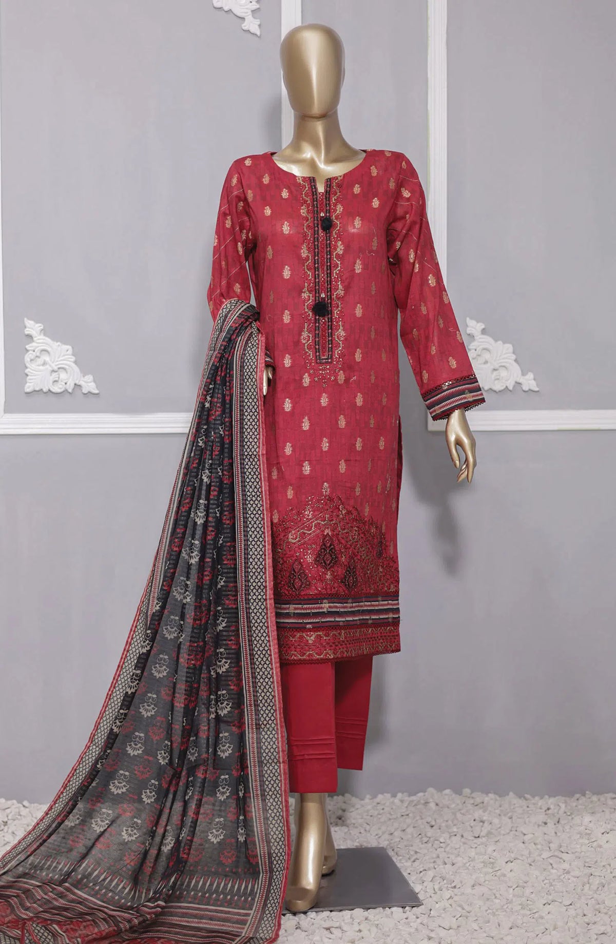 HZ Premium Jacquard Embroidered Collection - JPE 13