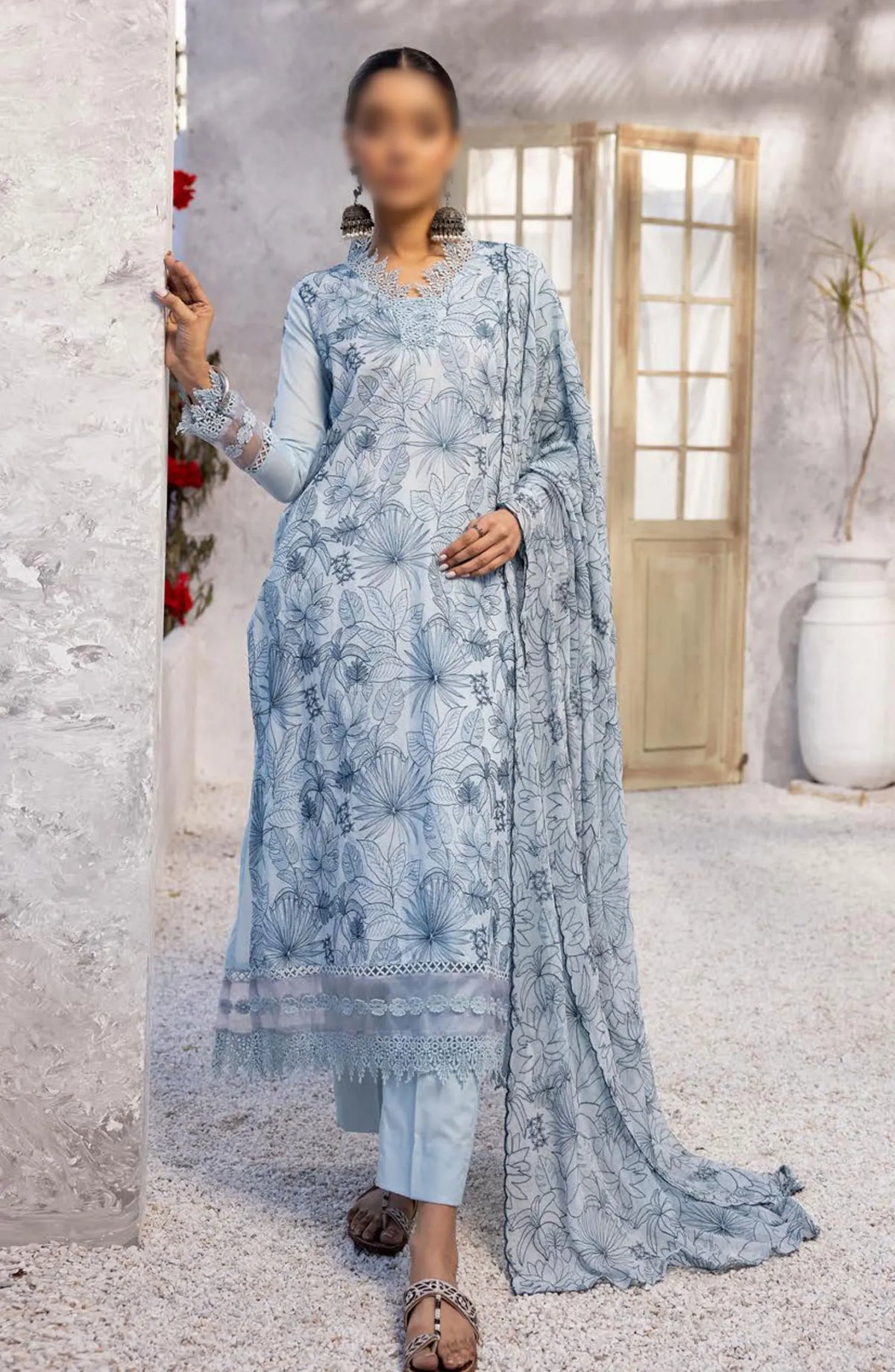 Khoobsurat Exclusive Lawn Collection 2024 - K 10