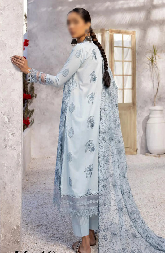 Khoobsurat Exclusive Lawn Collection 2024 - K 10