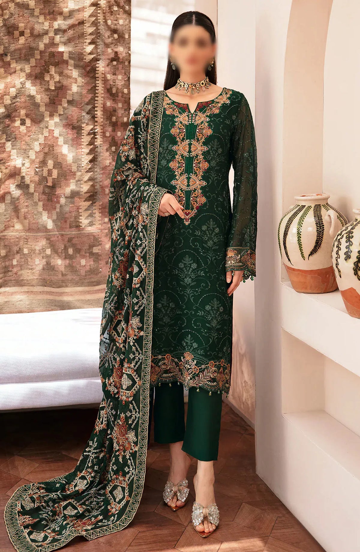 Ramsha Kashish Weightless Chiffon Luxury Collection Vol 02 - K 207
