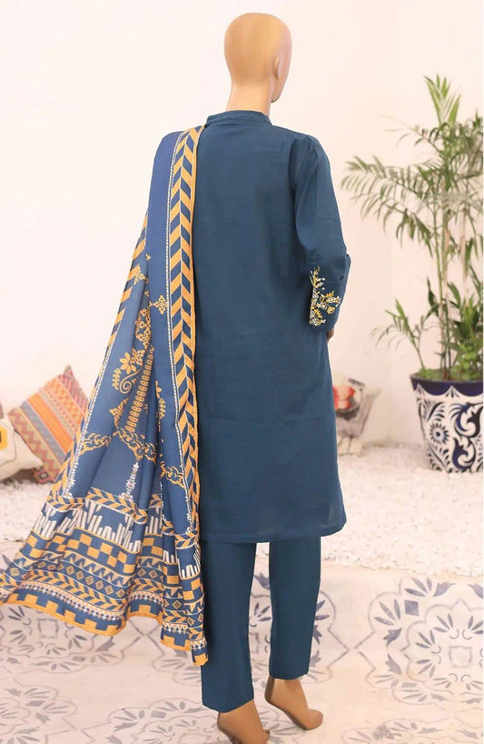 Khaddar Wool Shawl Collection Vol 01 - KCS 01 Zinc