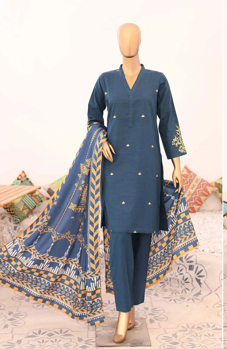 Khaddar Wool Shawl Collection Vol 01 - KCS 01 Zinc