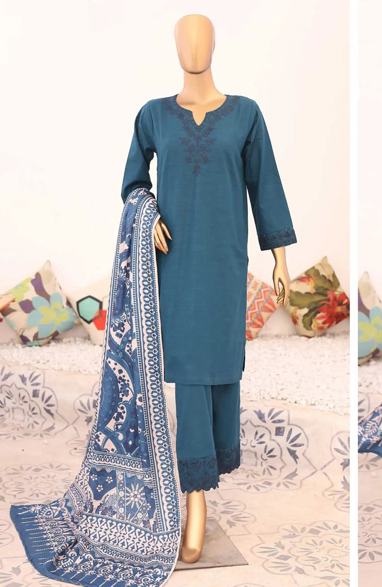Khaddar Wool Shawl Collection Vol 01 - KCS 02 Zinc