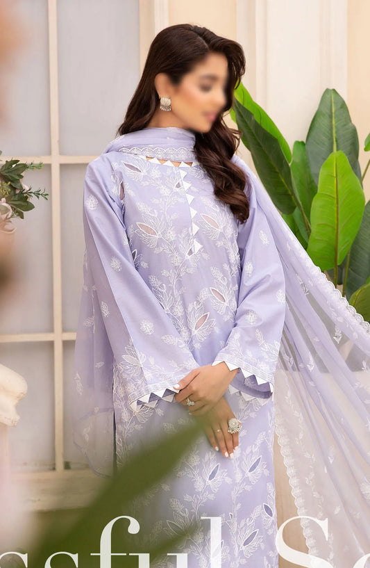 Lawnkaari by Khoobsurat Embroidered Lawn Collection 2024 - KL-01