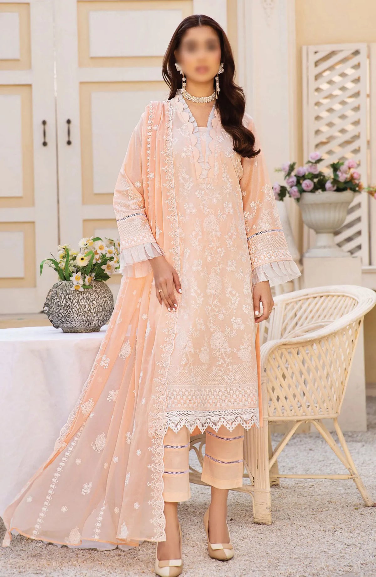 Lawnkaari by Khoobsurat Embroidered Lawn Collection 2024 - KL-05
