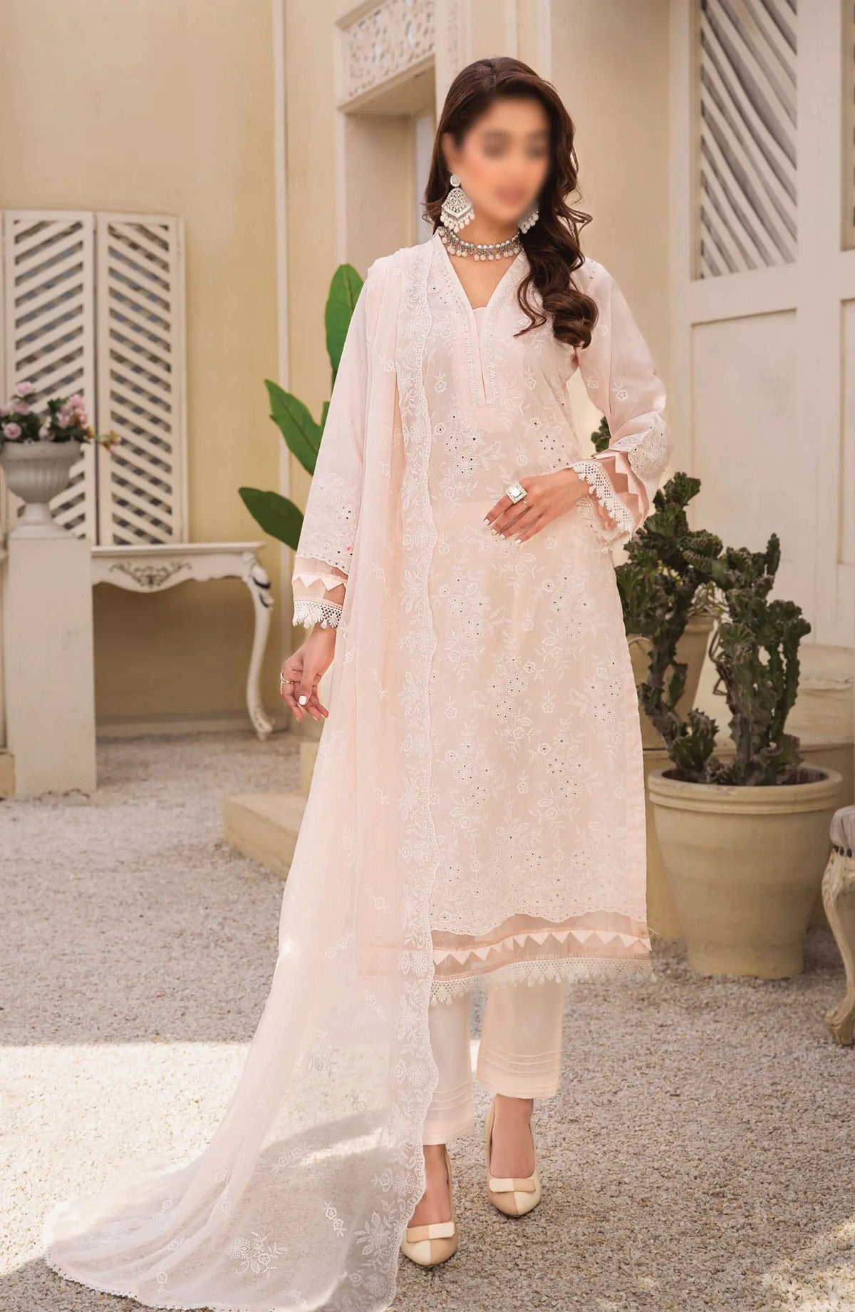 Lawnkaari by Khoobsurat Embroidered Lawn Collection 2024 - KL-08
