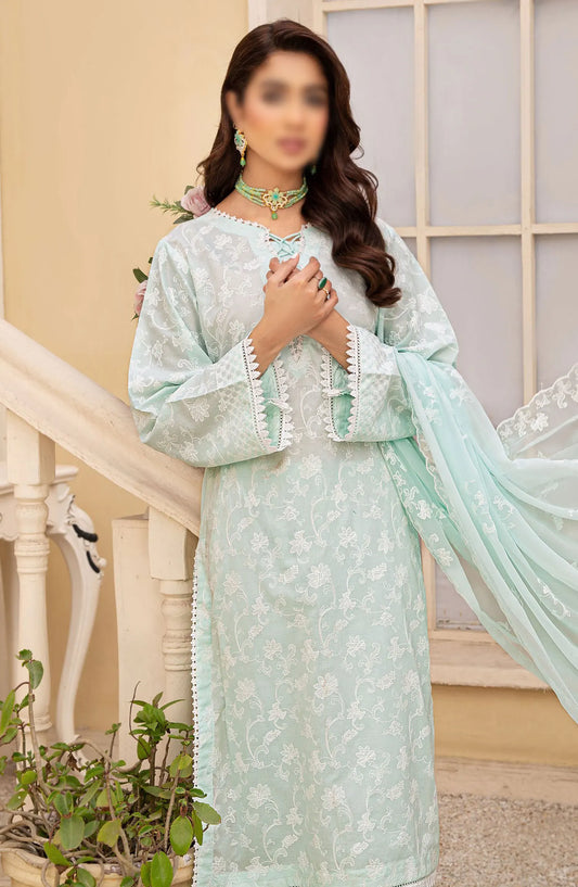 Lawnkaari by Khoobsurat Embroidered Lawn Collection 2024 - KL-10
