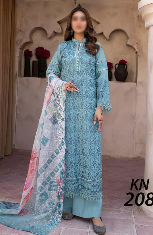 Nafasat By Khoobsurat Embroidered Lawn Collection - KN 208