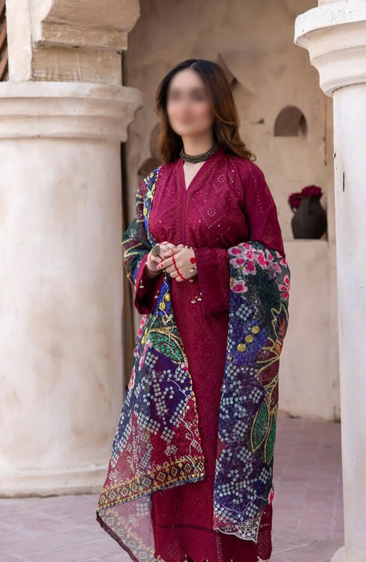 Nafasat By Khoobsurat Embroidered Lawn Collection - KN 212