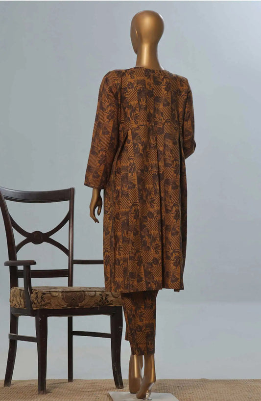 HZ RTW Fall Winter Prints 2 Pc Co Ords Collection - KPC 919 MUSTARD