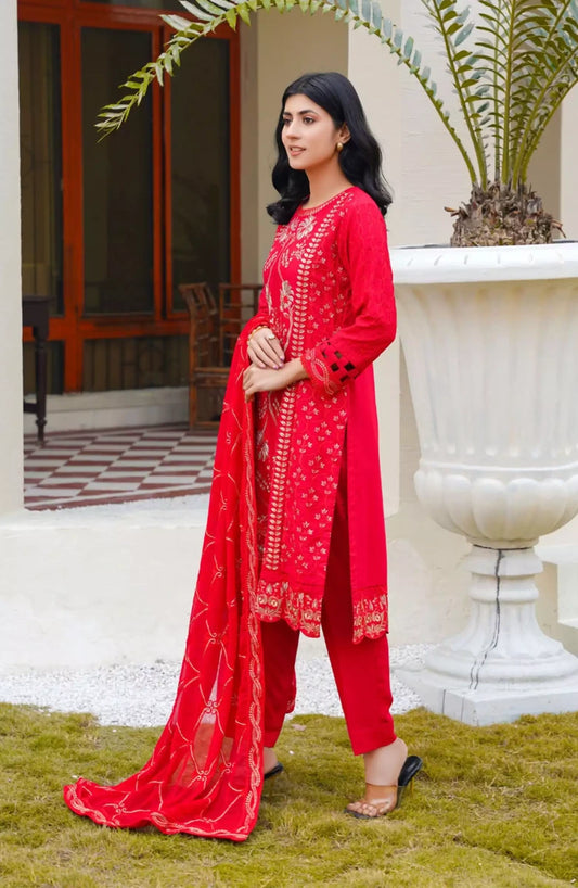 Thread Weaves Karandi Embroidered Collection - KR 24108