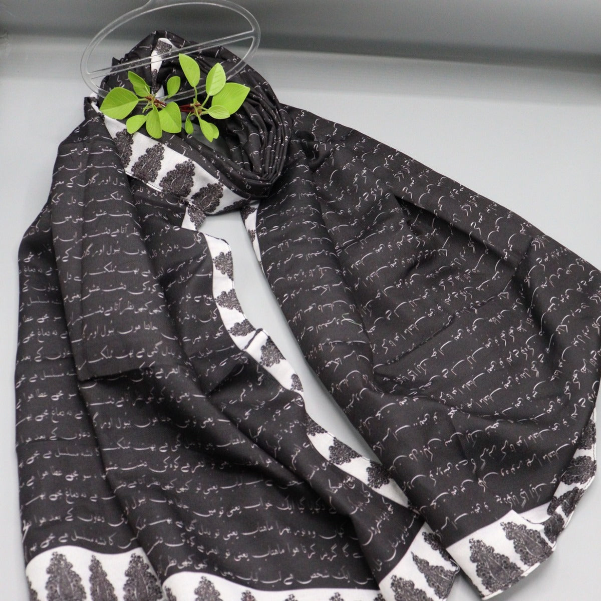 Design 04 Kahani Suno Exclusive Printed Stoles Collection by Amna Khadija