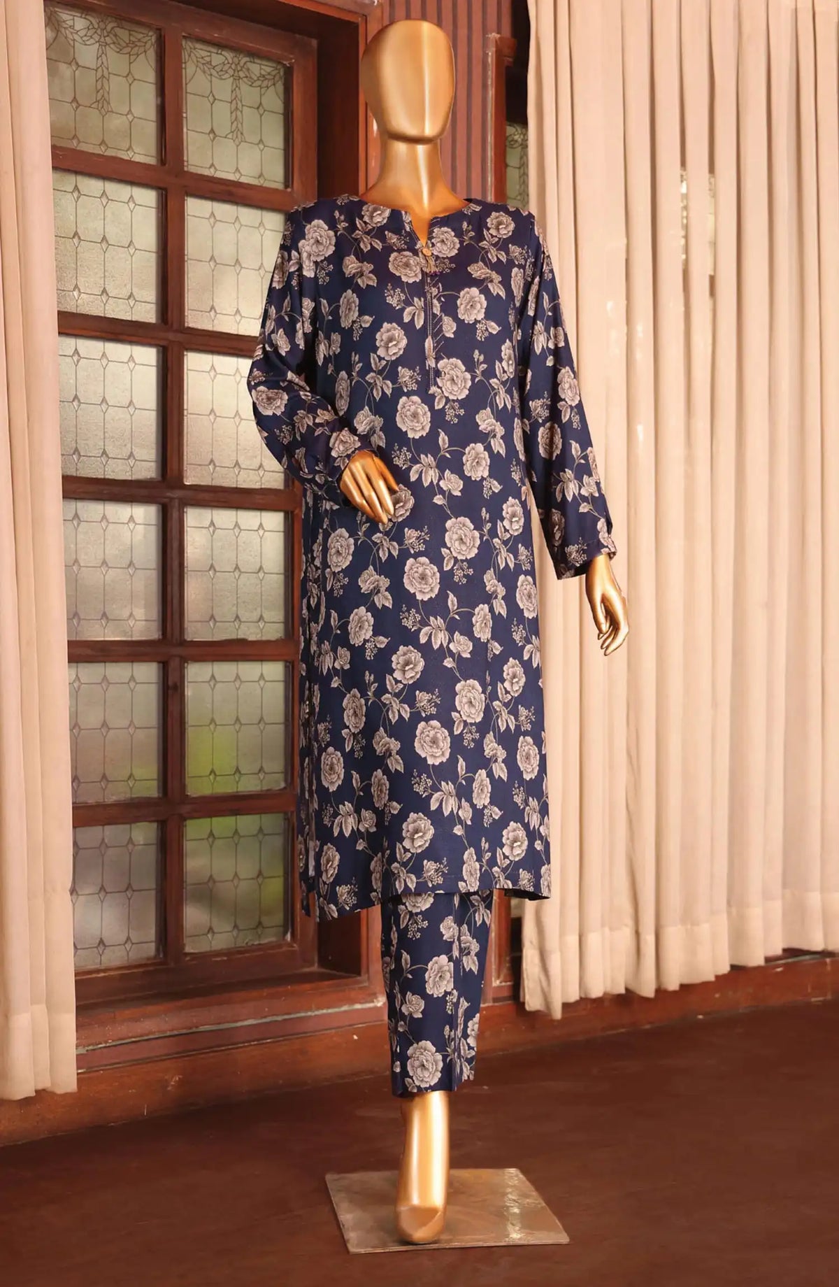 HZ Airjet Linen Dobby Co Ords Printed Collection - LDP-1100