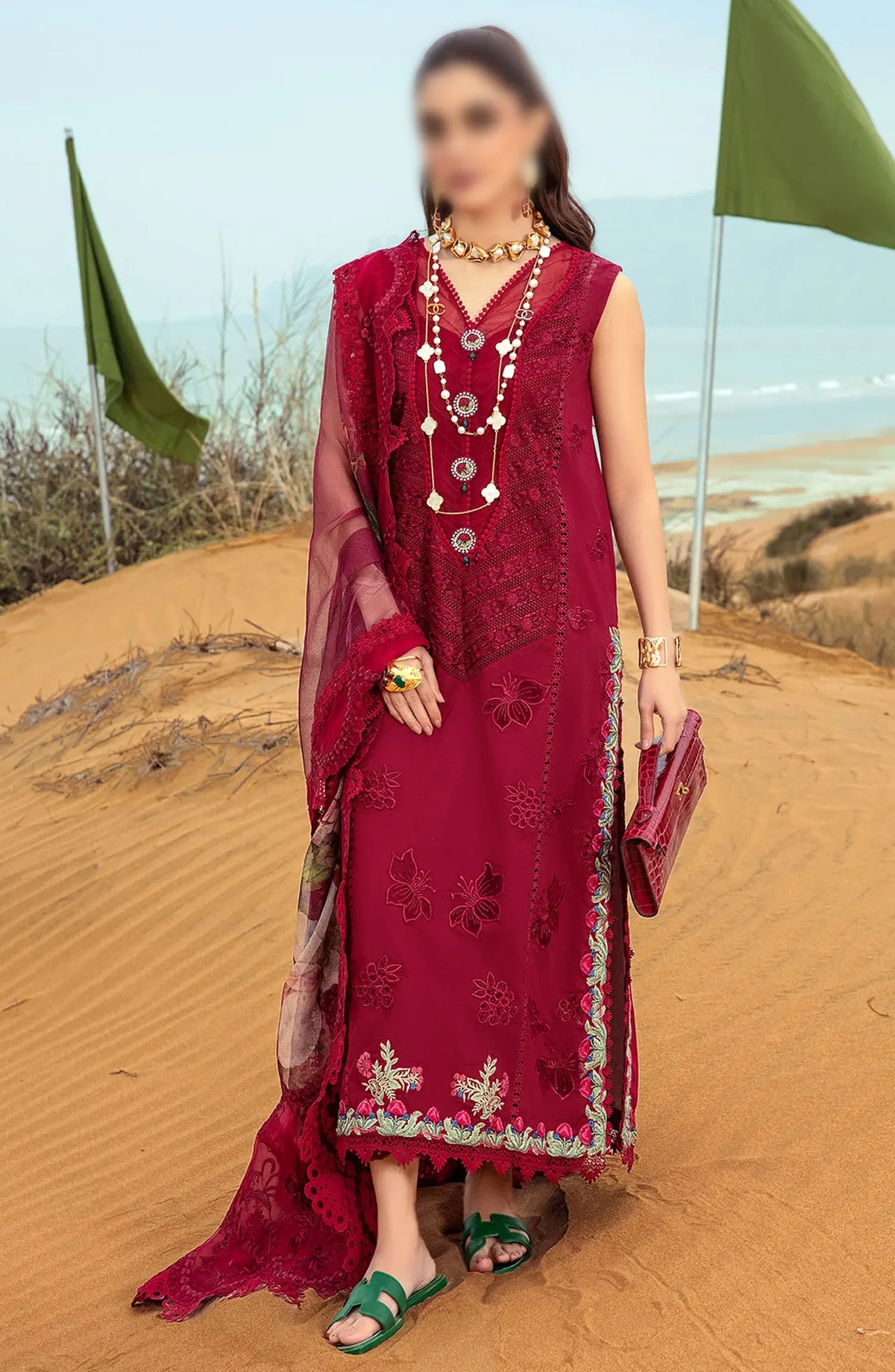 Saira Shakira Lawn 2024 by Crimson - Lillie de Jong - Cherry
