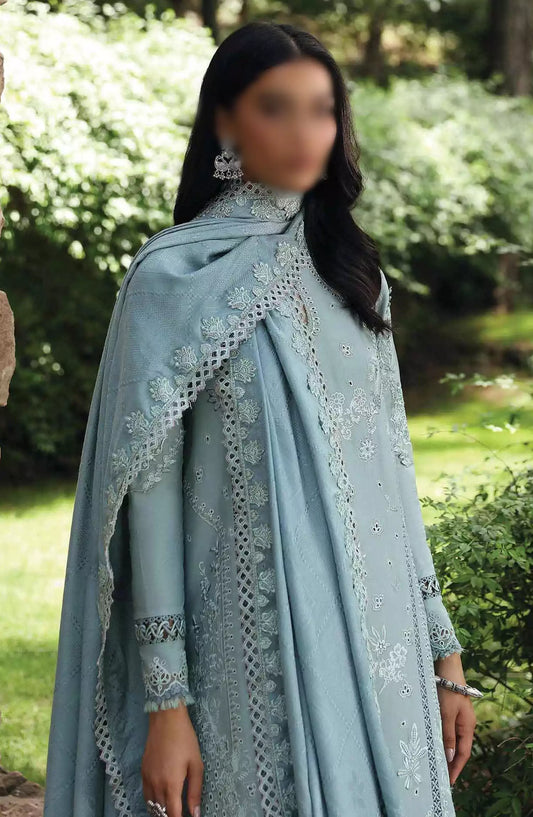 Qalamkar Qlinekari Winter Linen Unstitched Collection 2024 - LM 08 NEALA