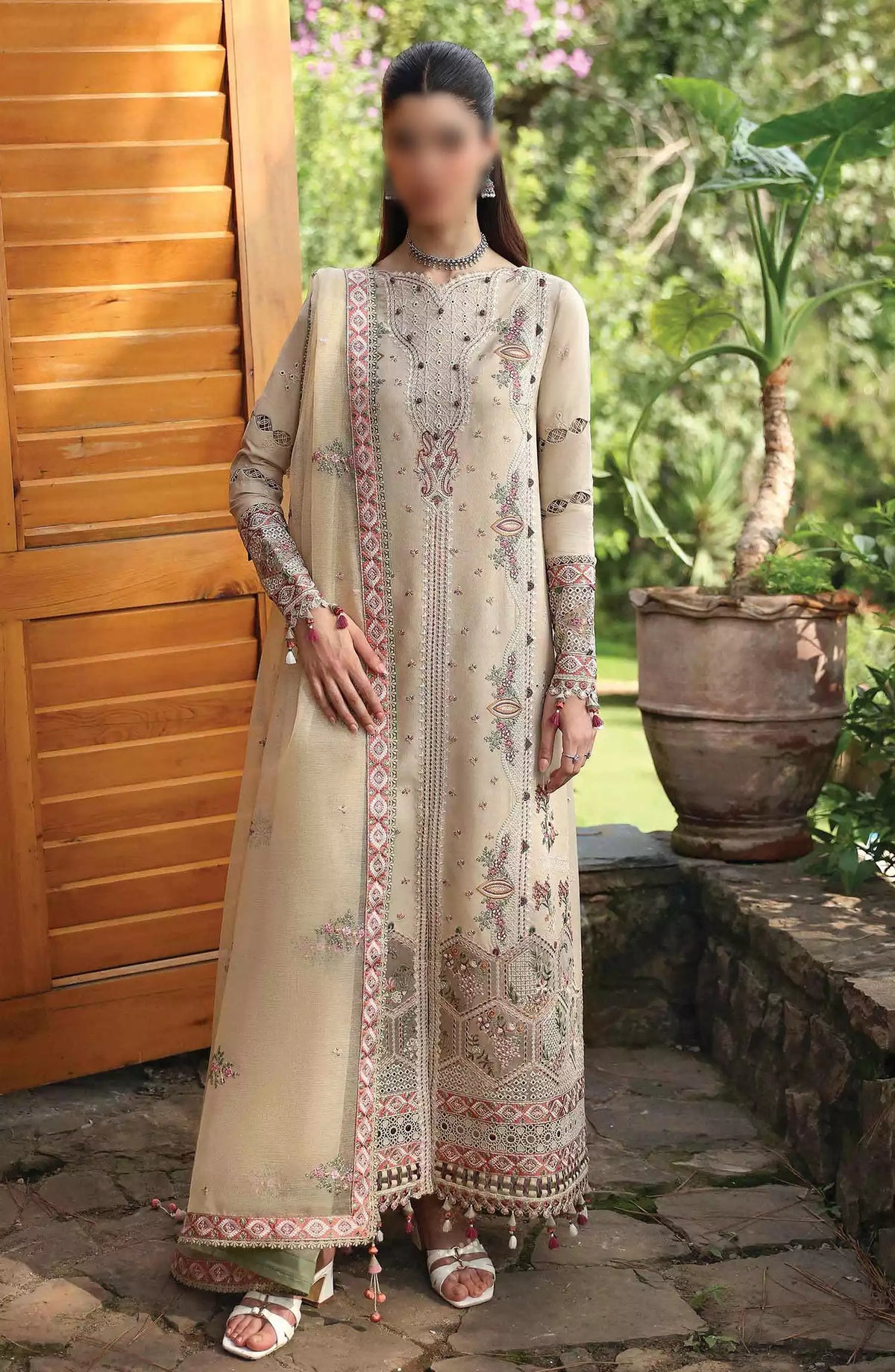Qalamkar Qlinekari Winter Linen Unstitched Collection 2024 - LM 11 ZIA