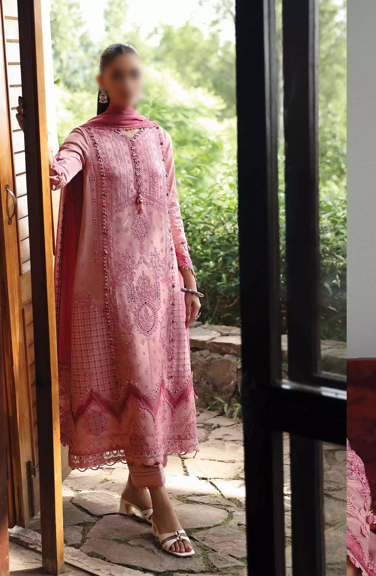Qalamkar Qlinekari Winter Linen Unstitched Collection 2024 - LM 12 KEIRA