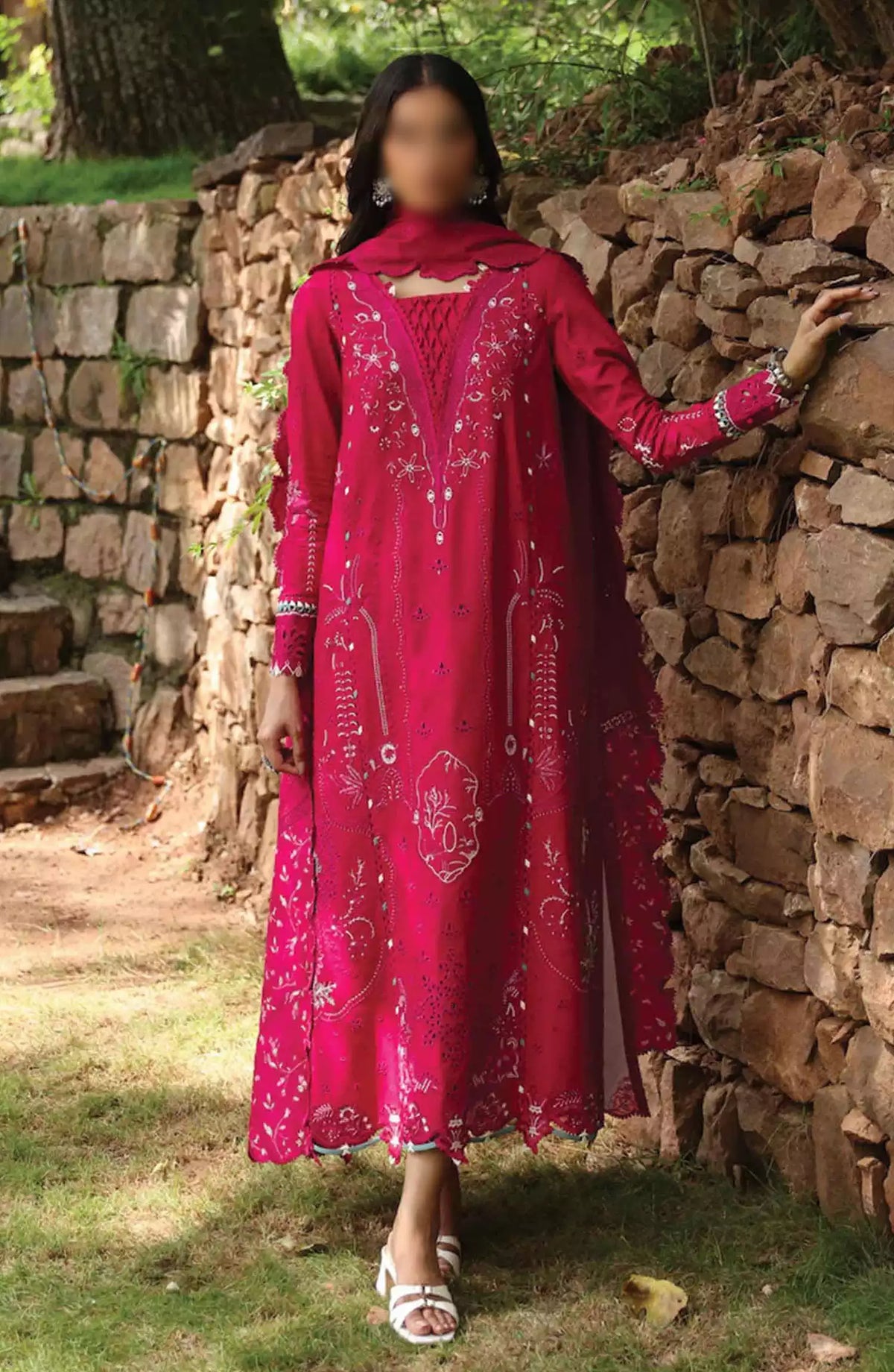Qalamkar Qlinekari Winter Linen Unstitched Collection 2024 - LM 13 TARA