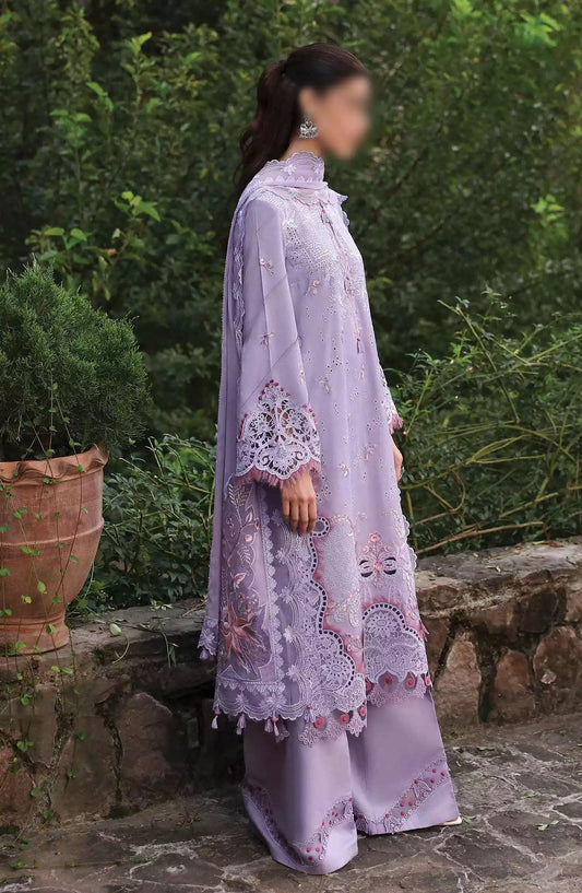 Qalamkar Qlinekari Winter Linen Unstitched Collection 2024 - LM 14 MAEVE