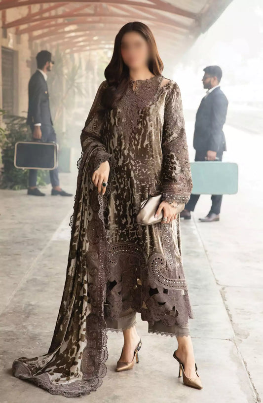 Maria B Unstitched Winter Luxe Collection 2024 - LN-1201