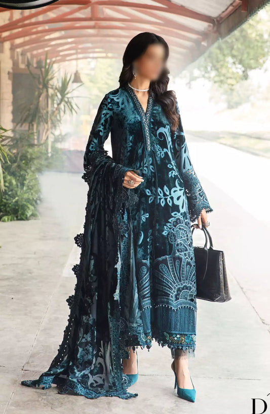 Maria B Unstitched Winter Luxe Collection 2024 - LN-1203