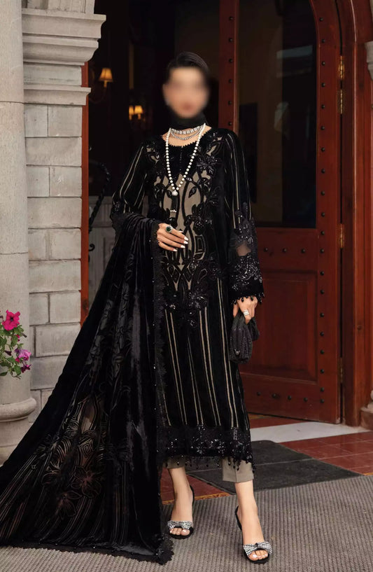 Maria B Unstitched Winter Luxe Collection 2024 - LN-1205