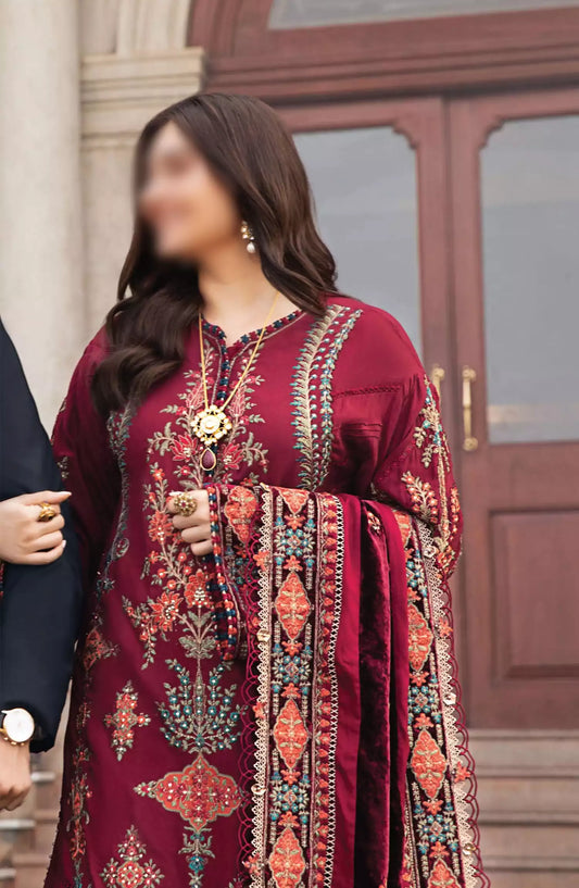 Maria B Unstitched Winter Luxe Collection 2024 - LN-1210