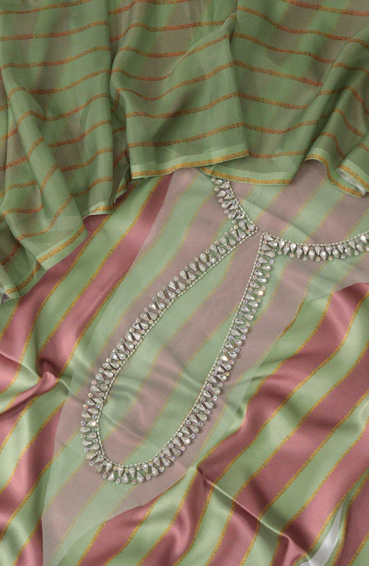 Silky Apparels Unstitched Digital Printed and Embroidered Collection - LU Silk 01