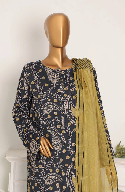 HZ Linen Wintry Digital Printed Collection - LWP 1062