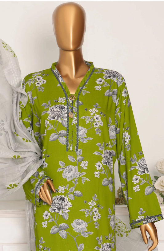 HZ Linen Wintry Digital Printed Collection - LWP 1065