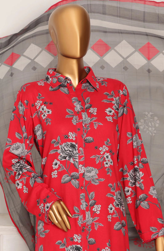 HZ Linen Wintry Digital Printed Collection - LWP 1066