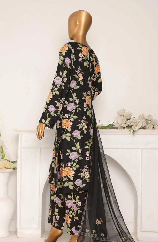 HZ Linen Wintry Digital Printed Collection - LWP 1025