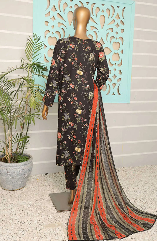 HZ Linen Wintry Digital Printed Collection - LWP 1129