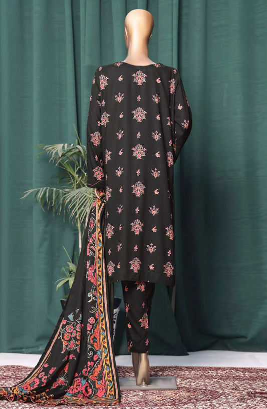 HZ Linen Wintry Digital Printed Collection Vol 02 - LWS-1136