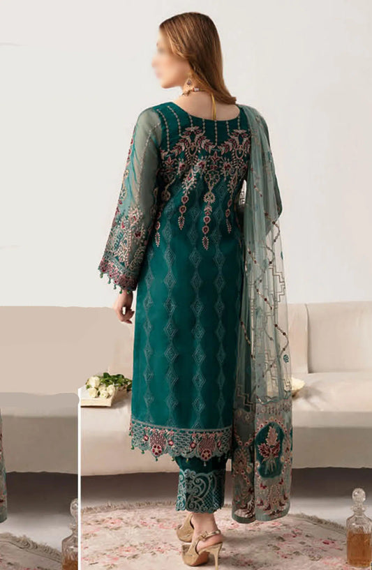 Ramsha Minahil Luxury Organza Collection Vol 11 - M 1101