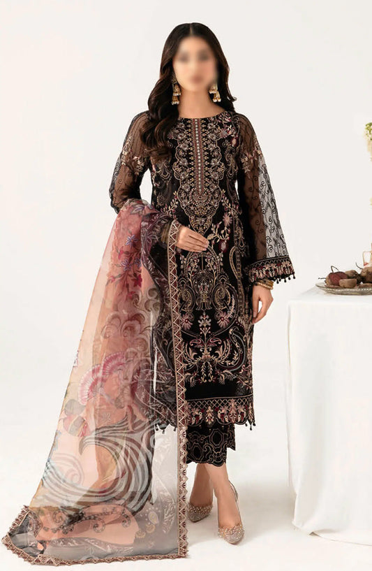 Ramsha Minahil Luxury Organza Collection Vol 11 - M 1105