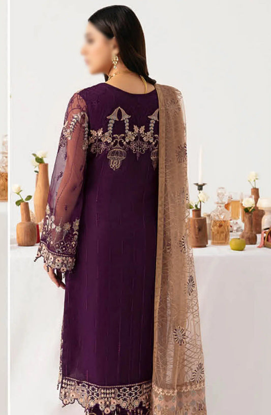 Ramsha Minahil Luxury Organza Collection Vol 11 - M 1109
