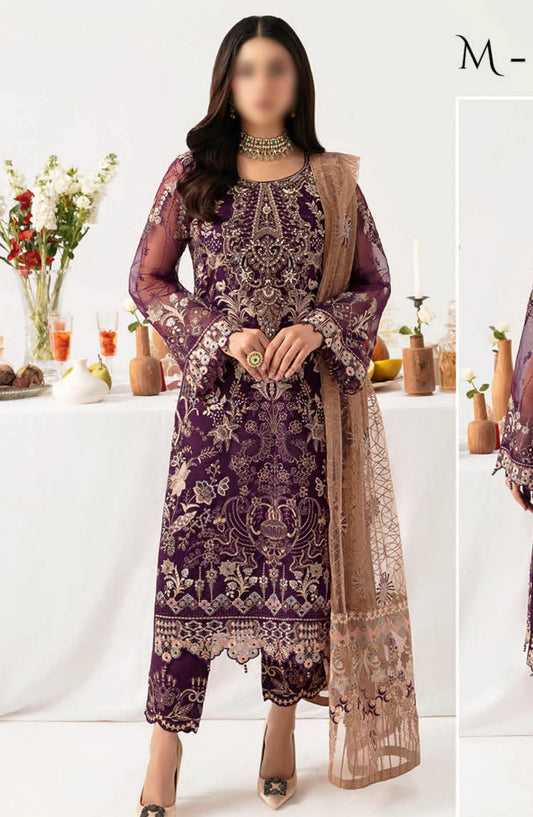 Ramsha Minahil Luxury Organza Collection Vol 11 - M 1109