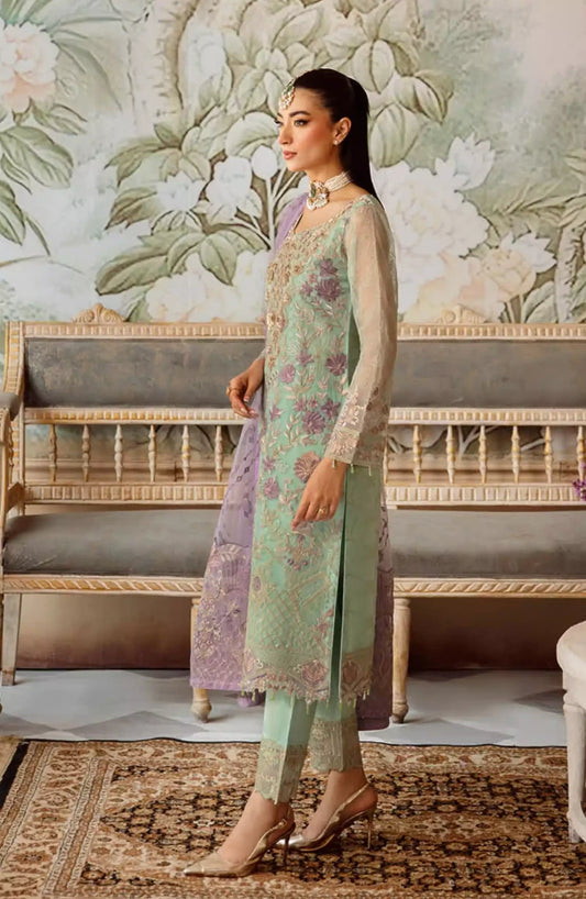 Ramsha Minhal Organza Collection Vol 12 - M 1204