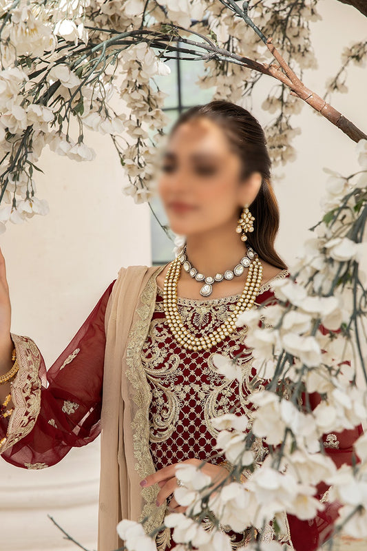 Naqsh Majestic By Imrozia - M-55 Sienna