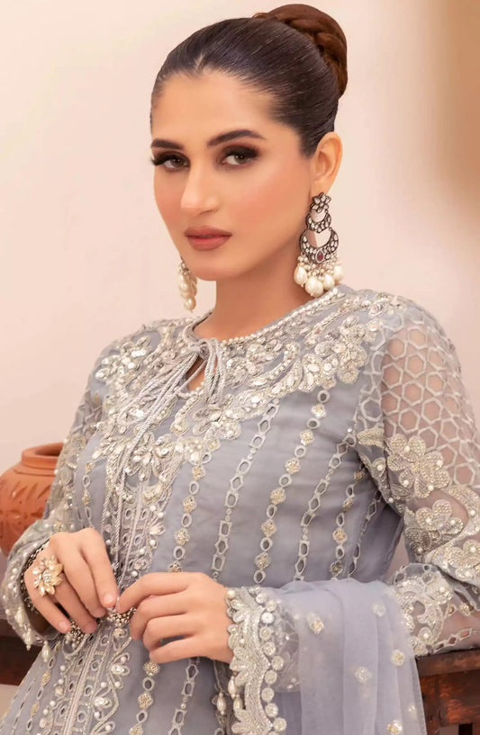 Tehzeeb Luxury Formal Collection By Diara Couture - M.SAPPHIRE - DF-41