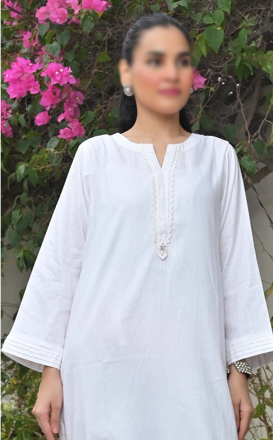 M 01 JASHAN-E-AZADI Stitched 2 Piece Jacquard Mother Daughter Collection 2023 (MOTHER)