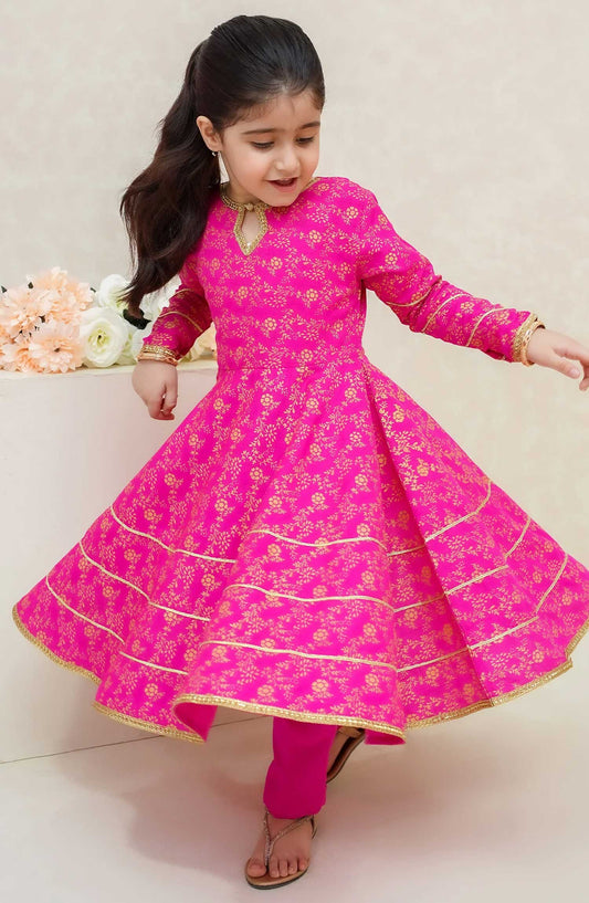 Modest Embroidered Raw Silk Stitched 2 Piece - Mahroz - MD25F - Festive Collection