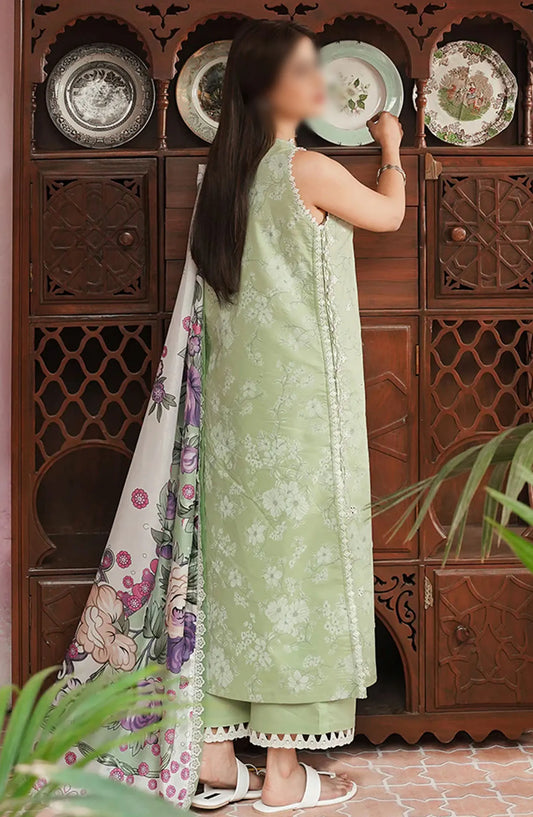 Seran Afsanah Unstitched Luxury Lawn Collection 2024 - Maya