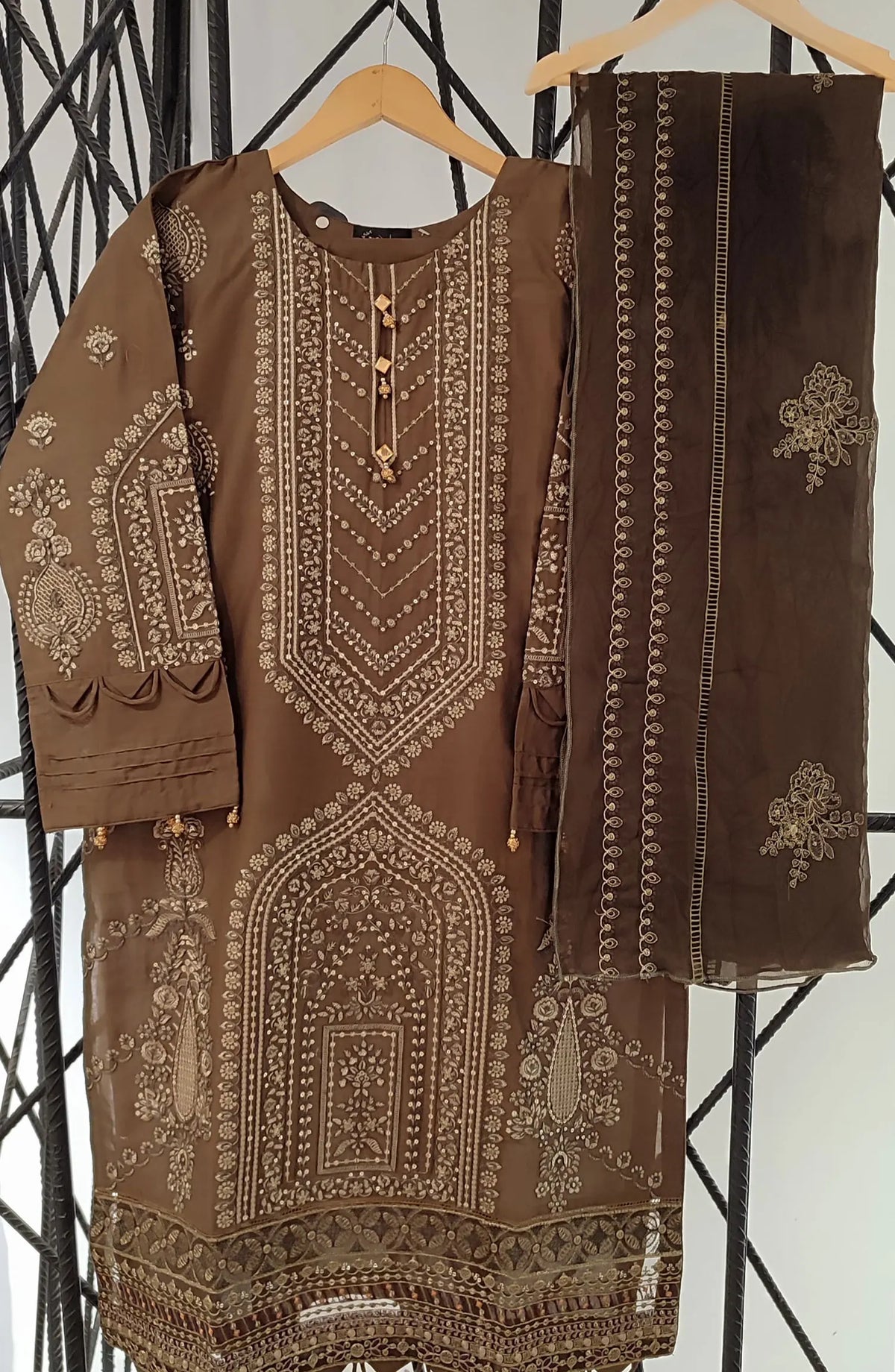 Nafasat Luxury Embroidered Formal Pret Collection 2024 vol 2 - MB luxe 8 stitch 05