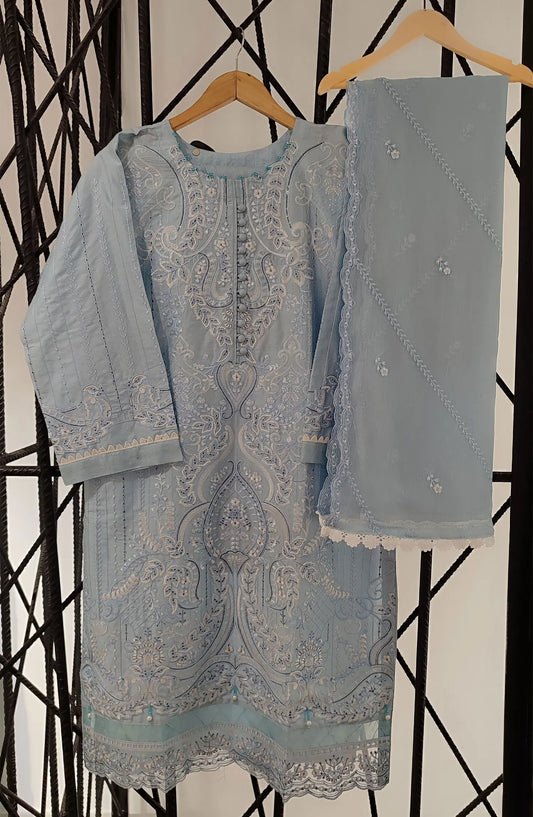 Nafasat Luxury Embroidered Formal Pret Collection 2024 vol 2 - MB luxe 8 stitch 09