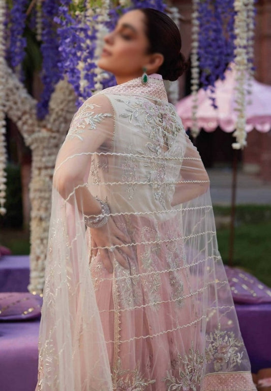 MCH 07 MISHAAL Mushq Izhaar Unstitched LUXURY Chiffon Collection